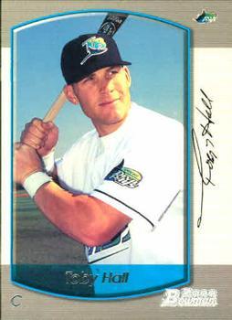 #187 Toby Hall - Tampa Bay Devil Rays - 2000 Bowman Baseball