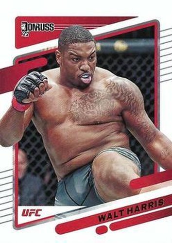#187 Walt Harris - 2022 Donruss UFC MMA