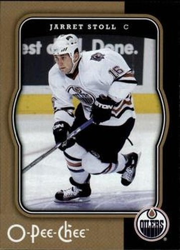 #187 Jarret Stoll - Edmonton Oilers - 2007-08 O-Pee-Chee Hockey