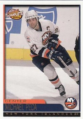 #187 Michael Peca - New York Islanders - 2003-04 Pacific Complete Hockey