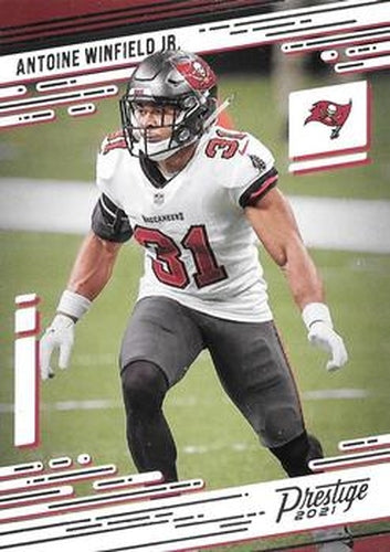 #188 Antoine Winfield Jr. - Tampa Bay Buccaneers - 2021 Panini Prestige Football