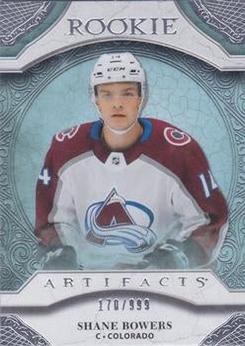 #RED188 Shane Bowers - Colorado Avalanche - 2020-21 Upper Deck Artifacts Hockey