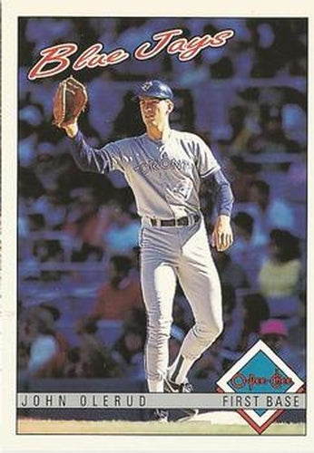 #188 John Olerud - Toronto Blue Jays - 1993 O-Pee-Chee Baseball