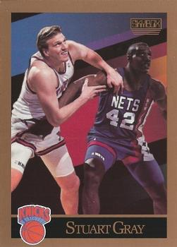 #188 Stuart Gray - New York Knicks - 1990-91 SkyBox Basketball