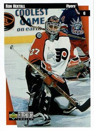 #188 Ron Hextall - Philadelphia Flyers - 1997-98 Collector's Choice Hockey