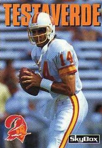 #188 Vinny Testaverde - Tampa Bay Buccaneers - 1992 SkyBox Impact Football