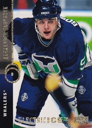 #188 Alexander Godynyuk - Hartford Whalers - 1994-95 Upper Deck Hockey - Electric Ice