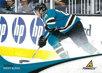 #188 Brent Burns - San Jose Sharks - 2011-12 Panini Pinnacle Hockey