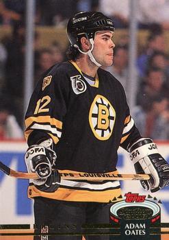 #188 Adam Oates - Boston Bruins - 1992-93 Stadium Club Hockey