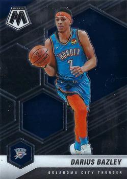 #188 Darius Bazley - Oklahoma City Thunder - 2020-21 Panini Mosaic Basketball