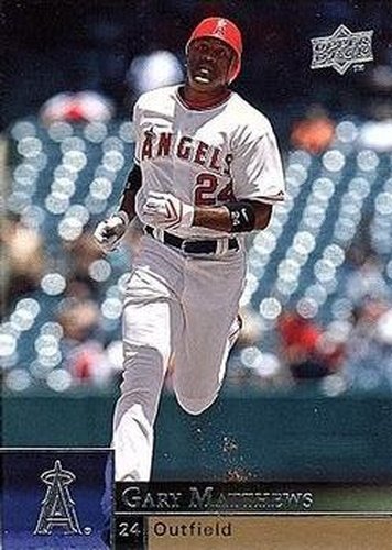 #188 Gary Matthews - Los Angeles Angels - 2009 Upper Deck Baseball
