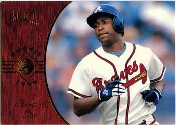 #188 Jermaine Dye - Atlanta Braves - 1996 Select Baseball