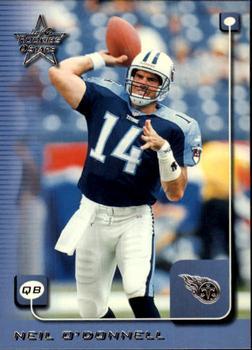 #188 Neil O'Donnell - Tennessee Titans - 1999 Leaf Rookies & Stars Football