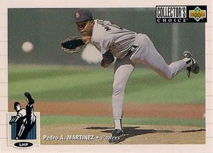 #188 Pedro A. Martinez - San Diego Padres - 1994 Collector's Choice Baseball