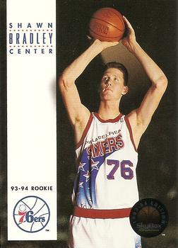 #188 Shawn Bradley - Philadelphia 76ers - 1993-94 SkyBox Premium Basketball
