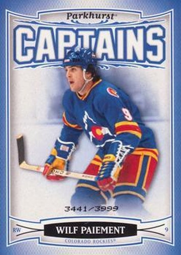 #188 Wilf Paiement - Colorado Rockies - 2006-07 Parkhurst Hockey