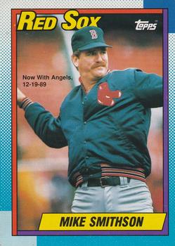 #188 Mike Smithson - California Angels - 1990 O-Pee-Chee Baseball