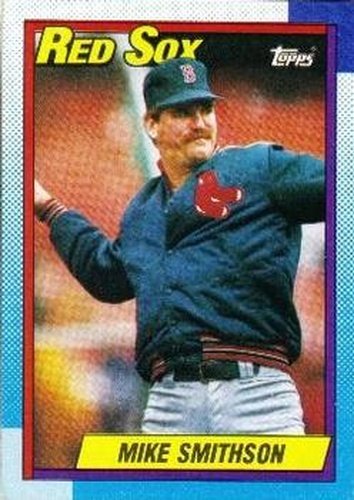 #188 Mike Smithson - Boston Red Sox - 1990 Topps Baseball