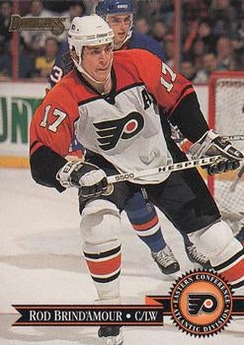 #188 Rod Brind'Amour - Philadelphia Flyers - 1995-96 Donruss Hockey
