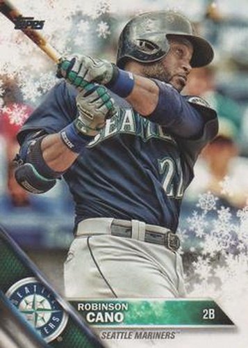 #HMW188 Robinson Cano - Seattle Mariners - 2016 Topps Holiday Baseball