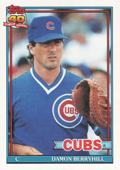 Jim Gantner Milwaukee Brewers 1991 Topps Baseball Card 23