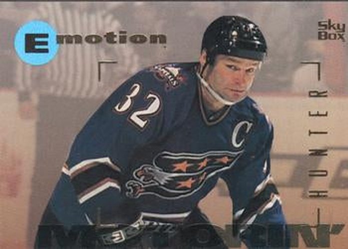 #188 Dale Hunter - Washington Capitals - 1995-96 SkyBox E-Motion Hockey