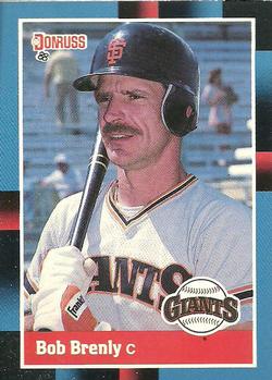 #189 Bob Brenly - San Francisco Giants - 1988 Donruss Baseball