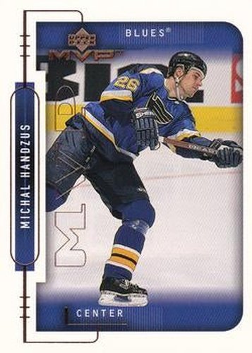 #189 Michal Handzus - St. Louis Blues - 1999-00 Upper Deck MVP Hockey
