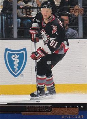 #189 Brian Campbell - Buffalo Sabres - 1999-00 Upper Deck Hockey