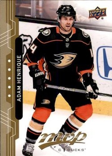#189 Adam Henrique - Anaheim Ducks - 2018-19 Upper Deck MVP Hockey