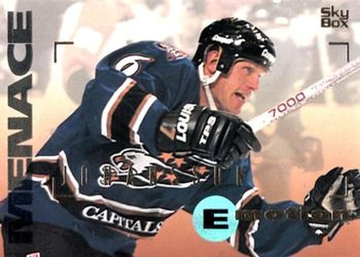 #189 Calle Johansson - Washington Capitals - 1995-96 SkyBox E-Motion Hockey