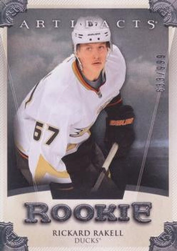 #189 Rickard Rakell - Anaheim Ducks - 2013-14 Upper Deck Artifacts Hockey