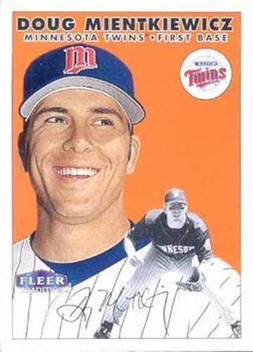 #189 Doug Mientkiewicz - Minnesota Twins - 2000 Fleer Tradition Baseball