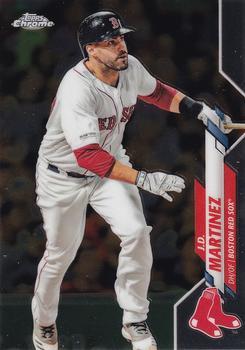 #189 J.D. Martinez - Boston Red Sox - 2020 Topps Chrome Baseball
