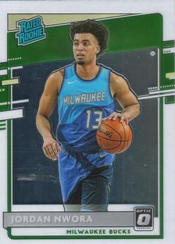 #189 Jordan Nwora - Milwaukee Bucks - 2020-21 Donruss Optic Basketball