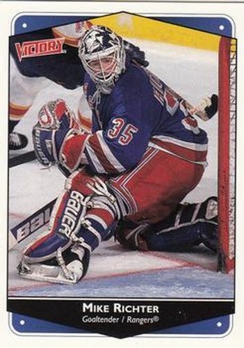 #189 Mike Richter - New York Rangers - 1999-00 Upper Deck Victory Hockey