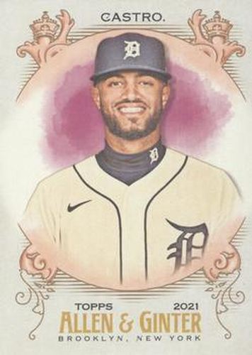 #189 Willi Castro - Detroit Tigers - 2021 Topps Allen & Ginter Baseball