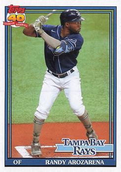 #189 Randy Arozarena - Tampa Bay Rays - 2021 Topps Archives Baseball