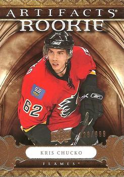 #189 Kris Chucko - Calgary Flames - 2009-10 Upper Deck Artifacts Hockey