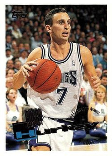 #189 Bobby Hurley - Sacramento Kings - 1995-96 Topps Basketball