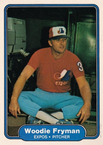 #189 Woodie Fryman - Montreal Expos - 1982 Fleer Baseball