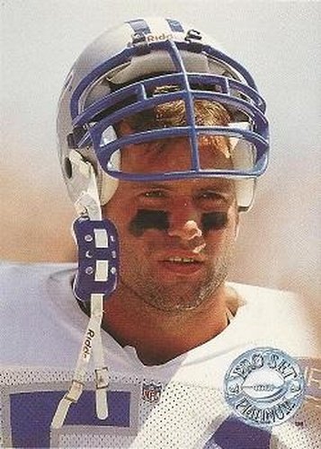 #189 Chris Spielman - Detroit Lions - 1991 Pro Set Platinum Football
