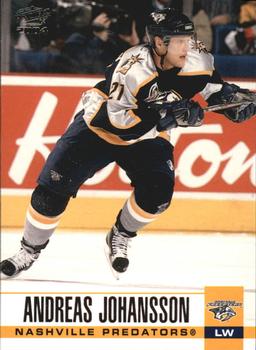 #189 Andreas Johansson - Nashville Predators - 2003-04 Pacific Hockey