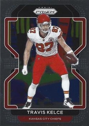 #189 Travis Kelce - Kansas City Chiefs - 2021 Panini Prizm Football