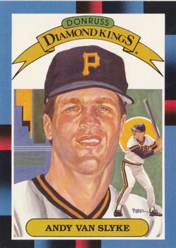 #18 Andy Van Slyke - Pittsburgh Pirates - 1988 Donruss Baseball