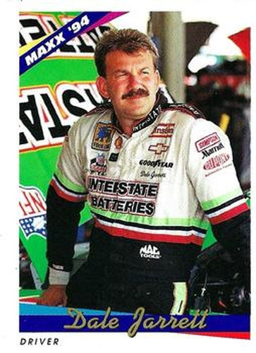 #18 Dale Jarrett - Joe Gibbs Racing - 1994 Maxx Racing