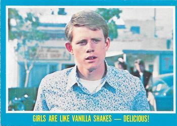 #18 Girls Are Like Vanilla Shakes - Delicious! - 1976 O-Pee-Chee Happy Days