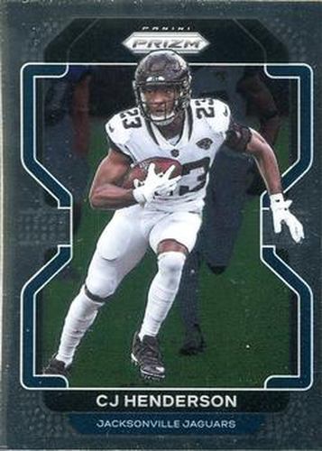 #18 CJ Henderson - Jacksonville Jaguars - 2021 Panini Prizm Football