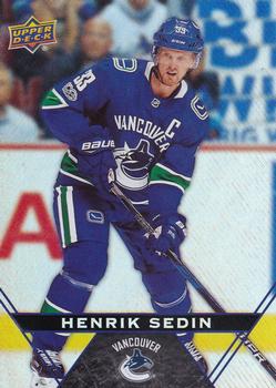 #18 Henrik Sedin - Vancouver Canucks - 2018-19 Upper Deck Tim Hortons Hockey