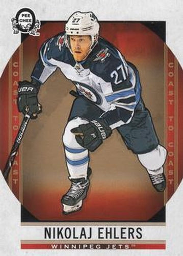 #18 Nikolaj Ehlers - Winnipeg Jets - 2018-19 O-Pee-Chee Coast to Coast Hockey
